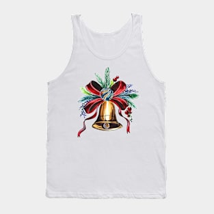 Christmas Decorative Bell Tank Top